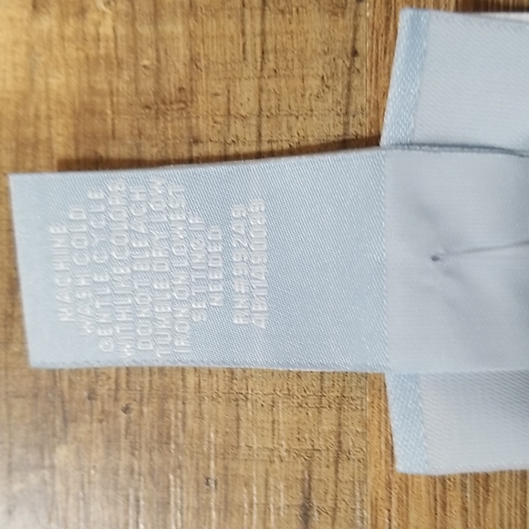 LIZ & ME Turquoise Blue V-Neck 3/4 Sleeve Ruffle Detail Top Shirt - Picture 6 of 11